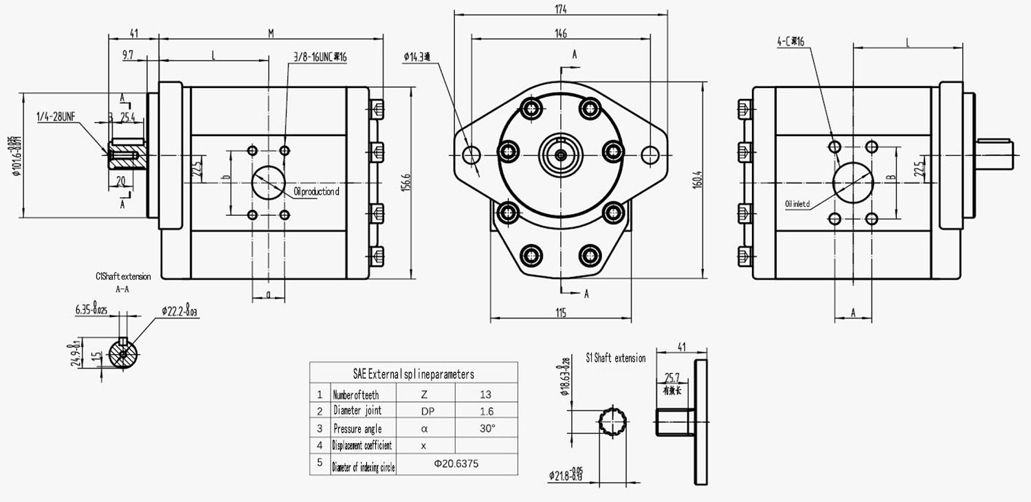 Mazuqi GHP3 Series Gear Pump