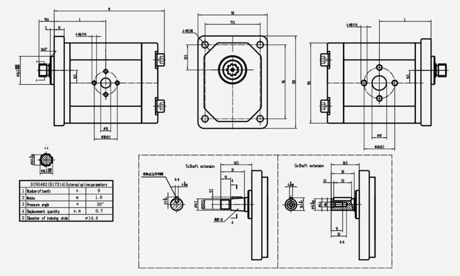 Mazuqi GHP2 Series Gear Pump