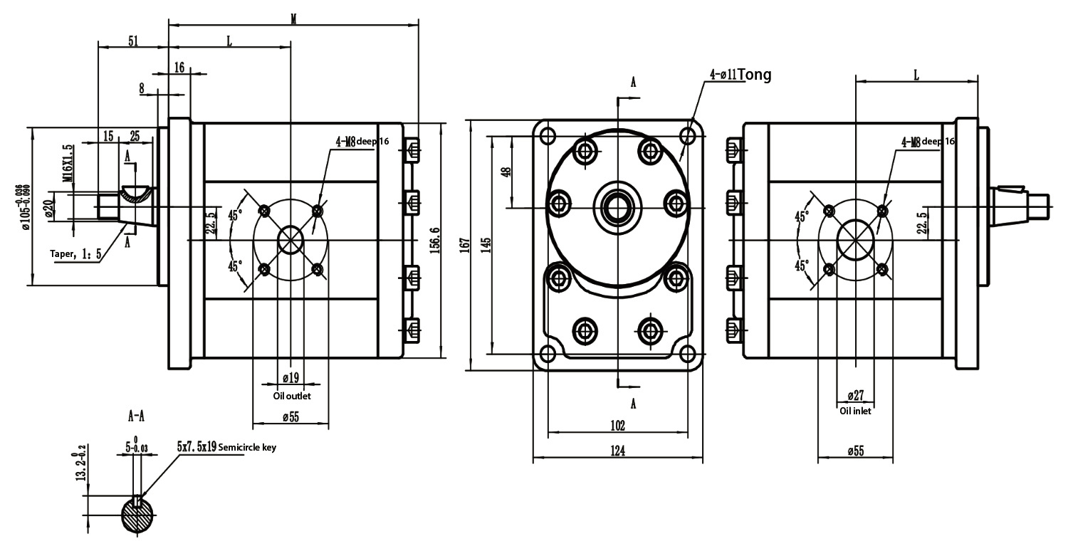 Z13XF29 Gear Oil Pump