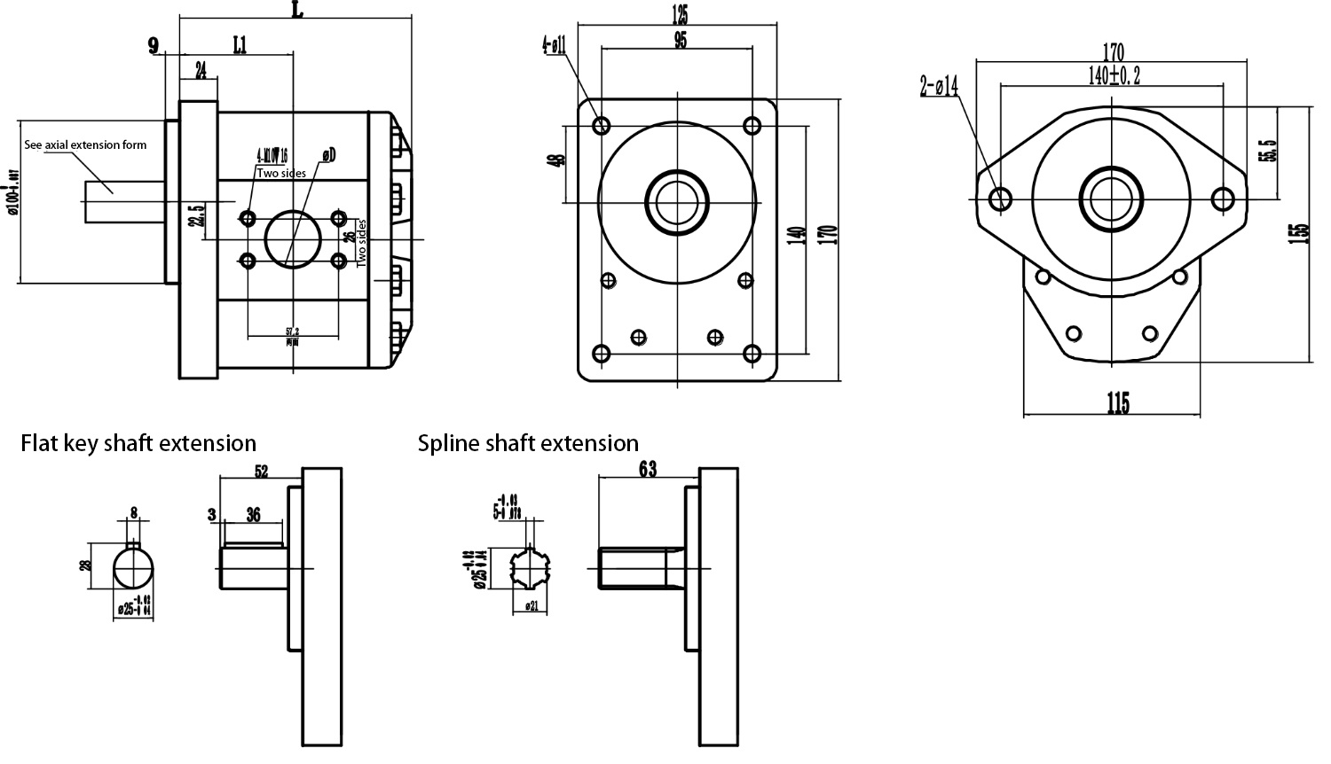 P12 JF11 Gear Oil Pump