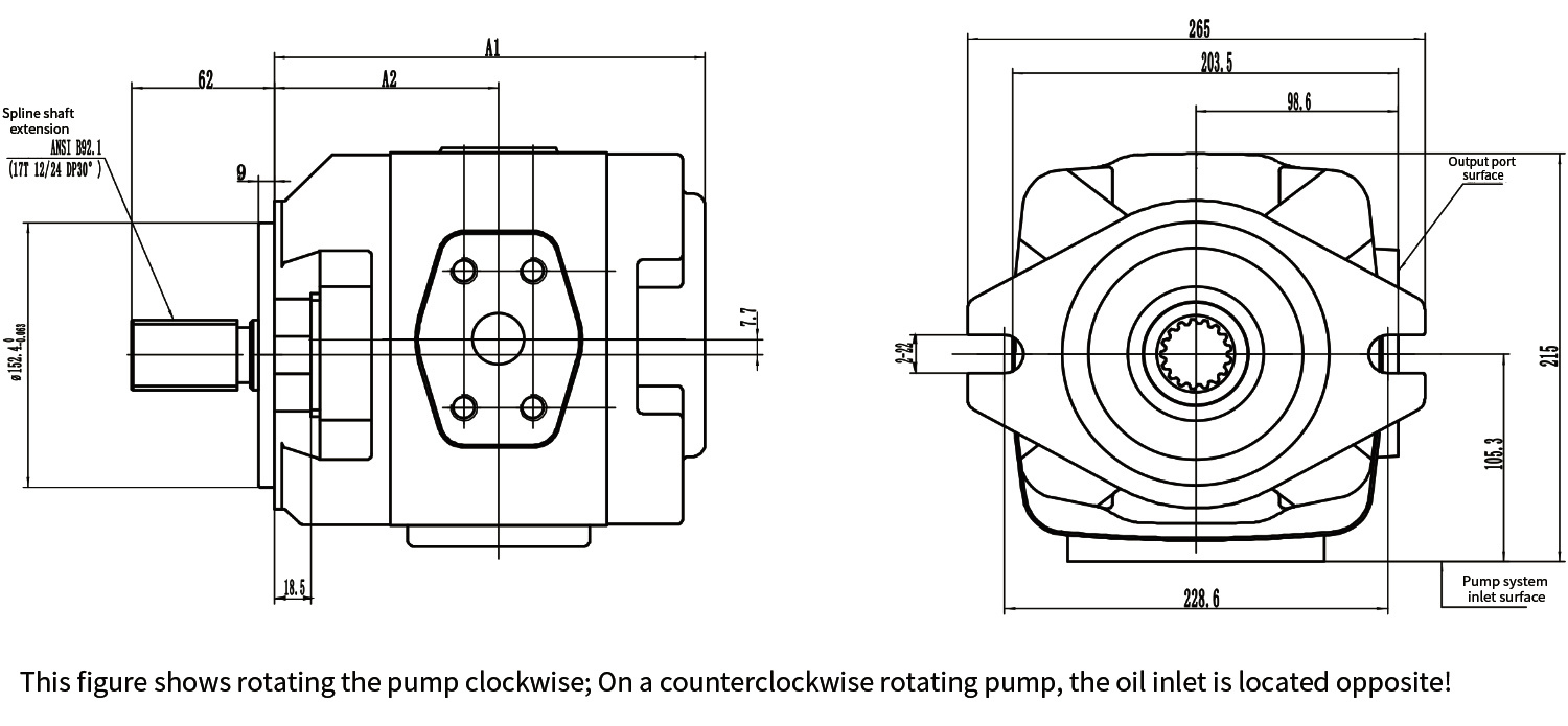 S11JF97 Internal Gear Pump