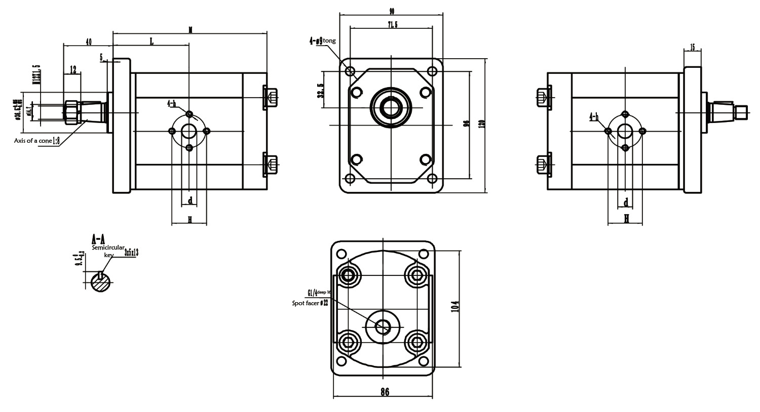 Z09 SF00W Outflow Gear Motor