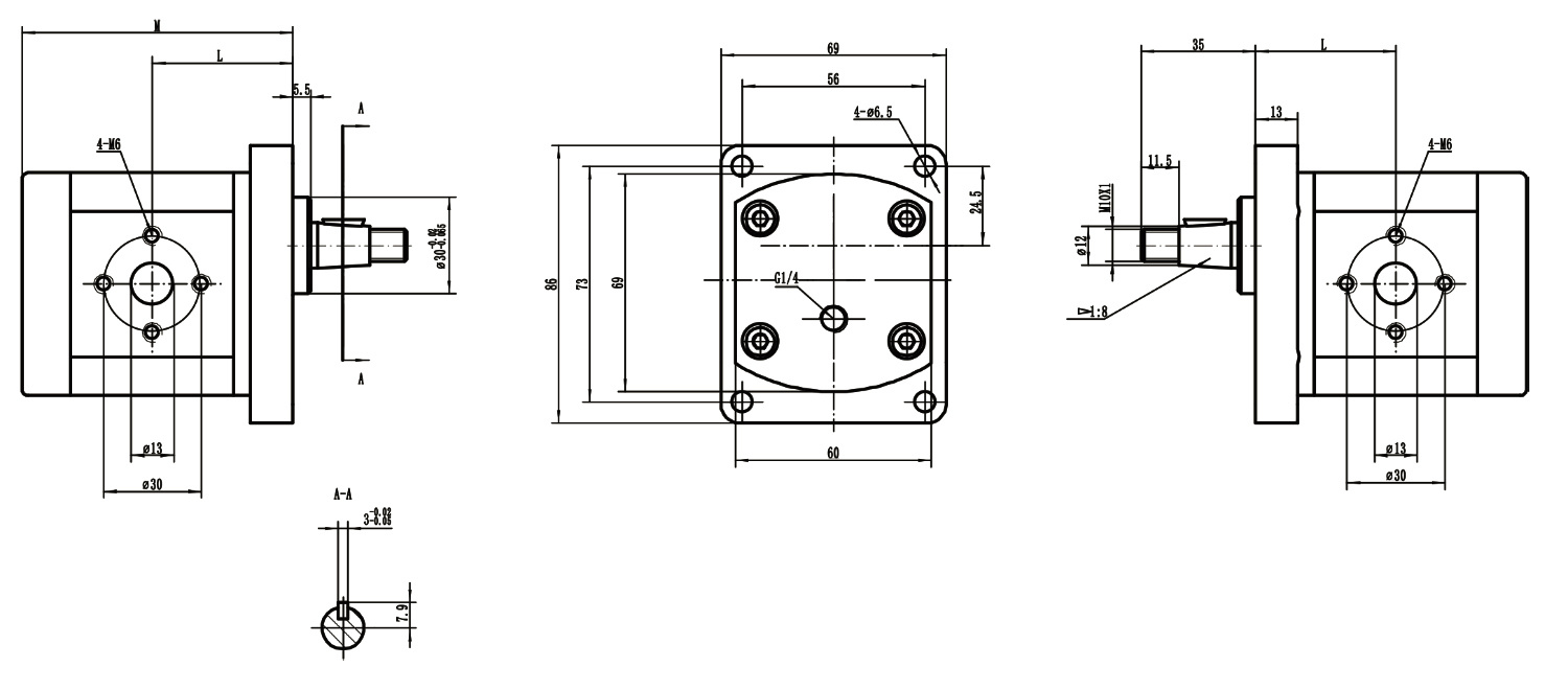 Z12SF00 Gear Oil Pump