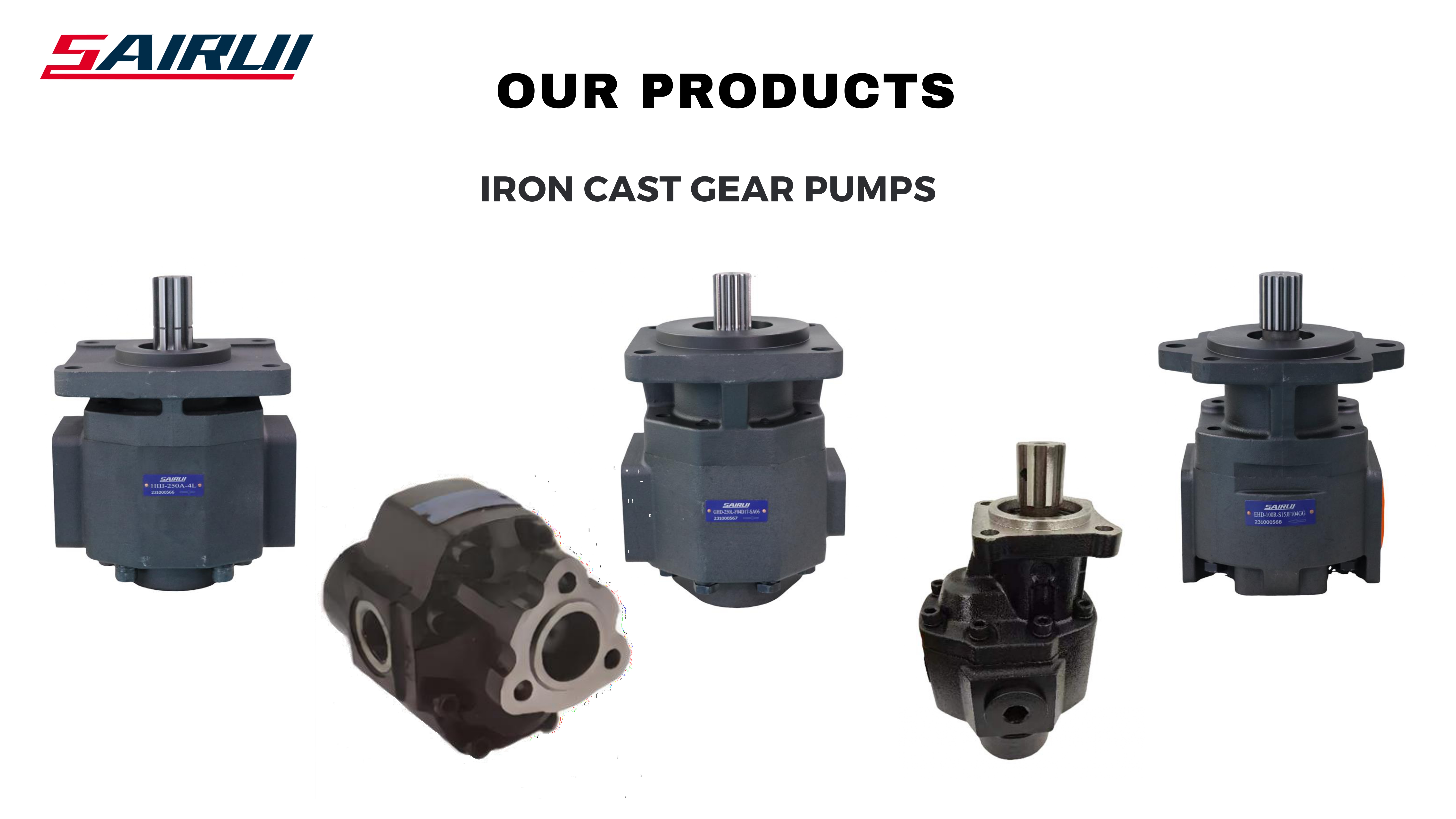 CAST IRON CEAR PUMPS