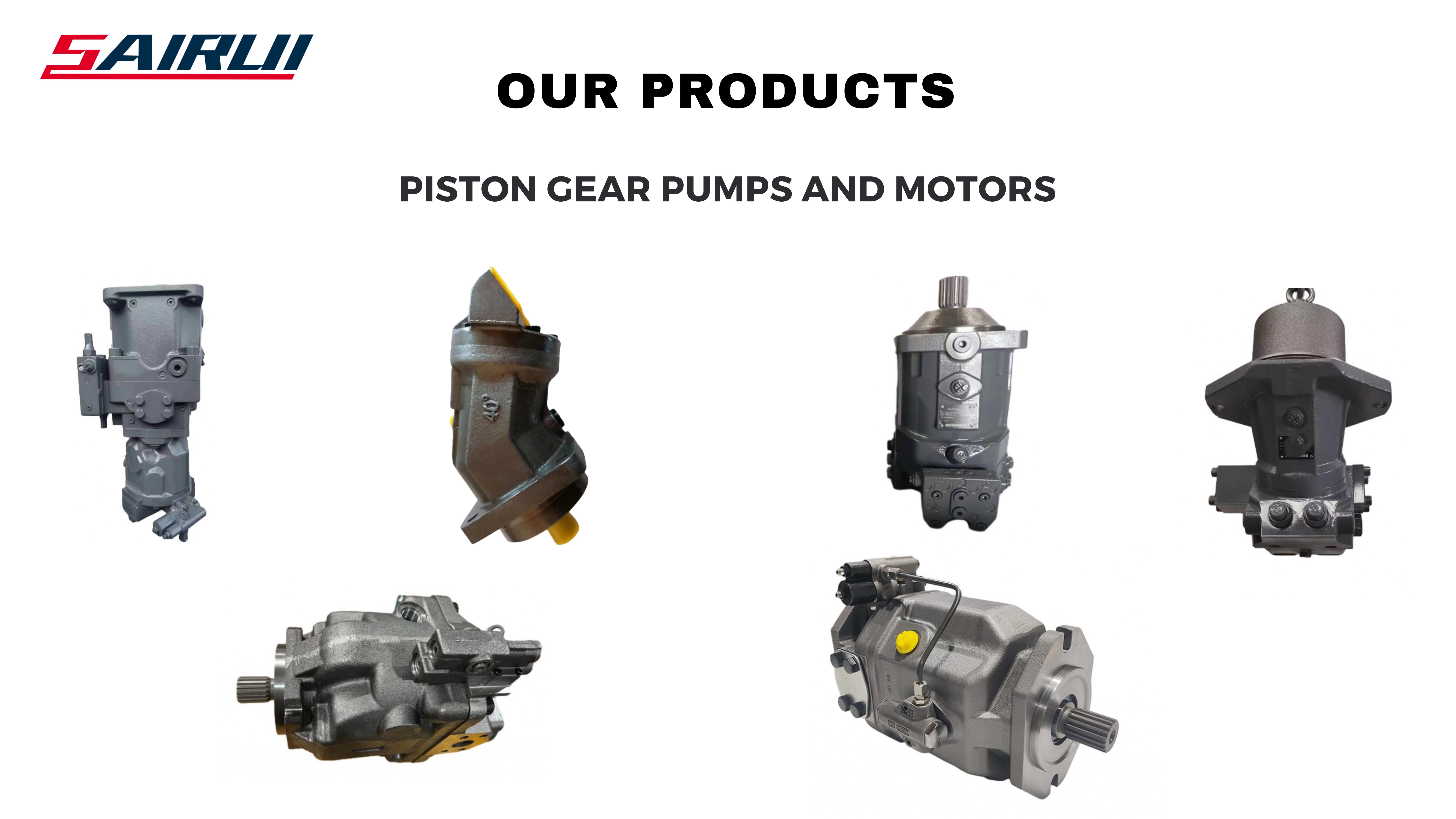 PISTON CEAR PUMPS AND MOTORS